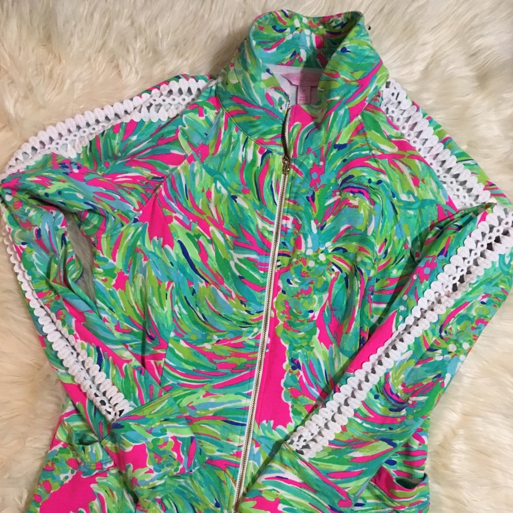 Lilly Pulitzer Zip Up